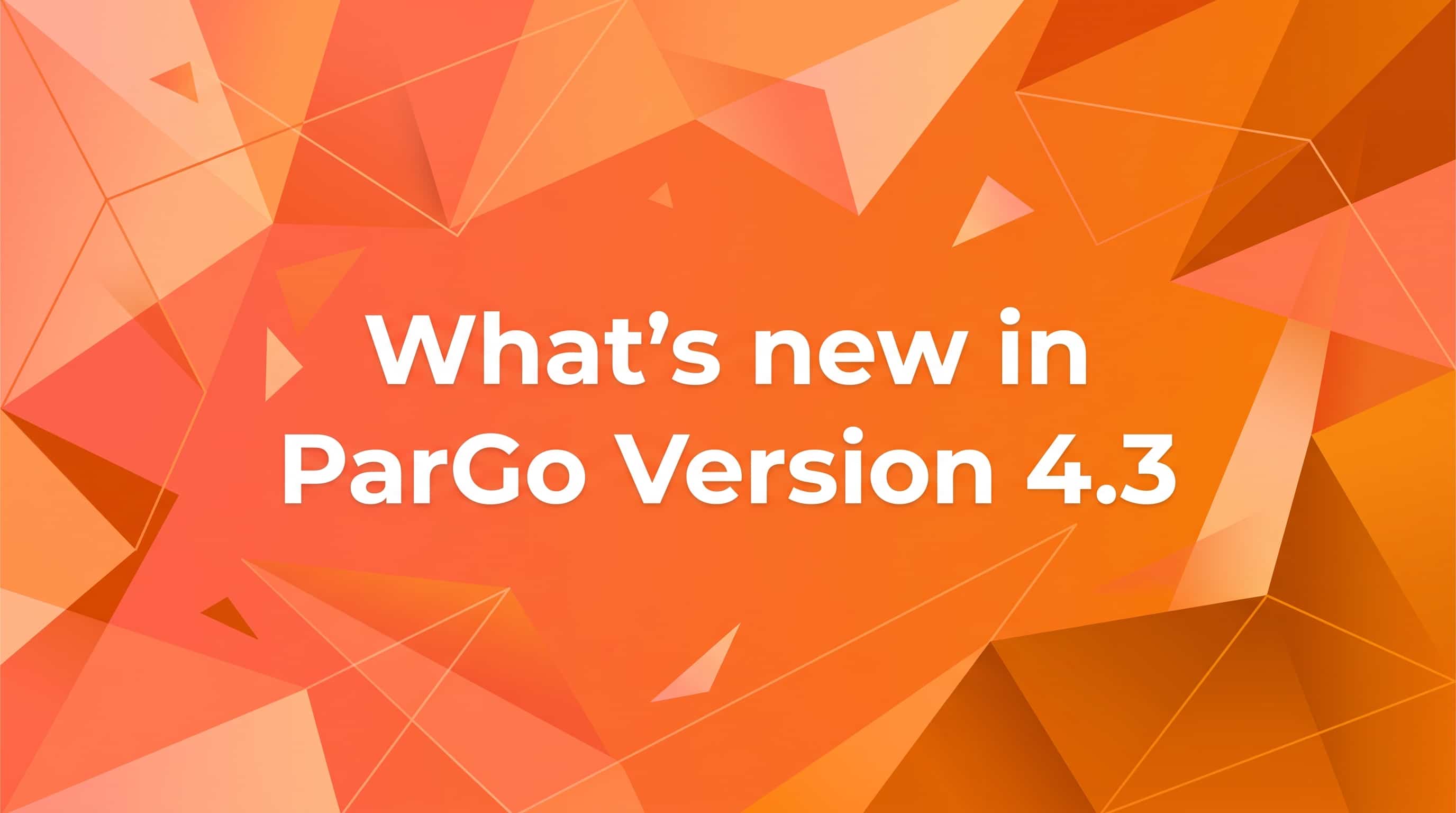 ParGo 4.3: Demographic Data, Configurable Exports