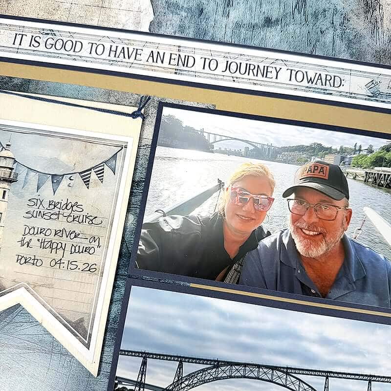 Nantucket Layouts—Scrap your nautical memories.