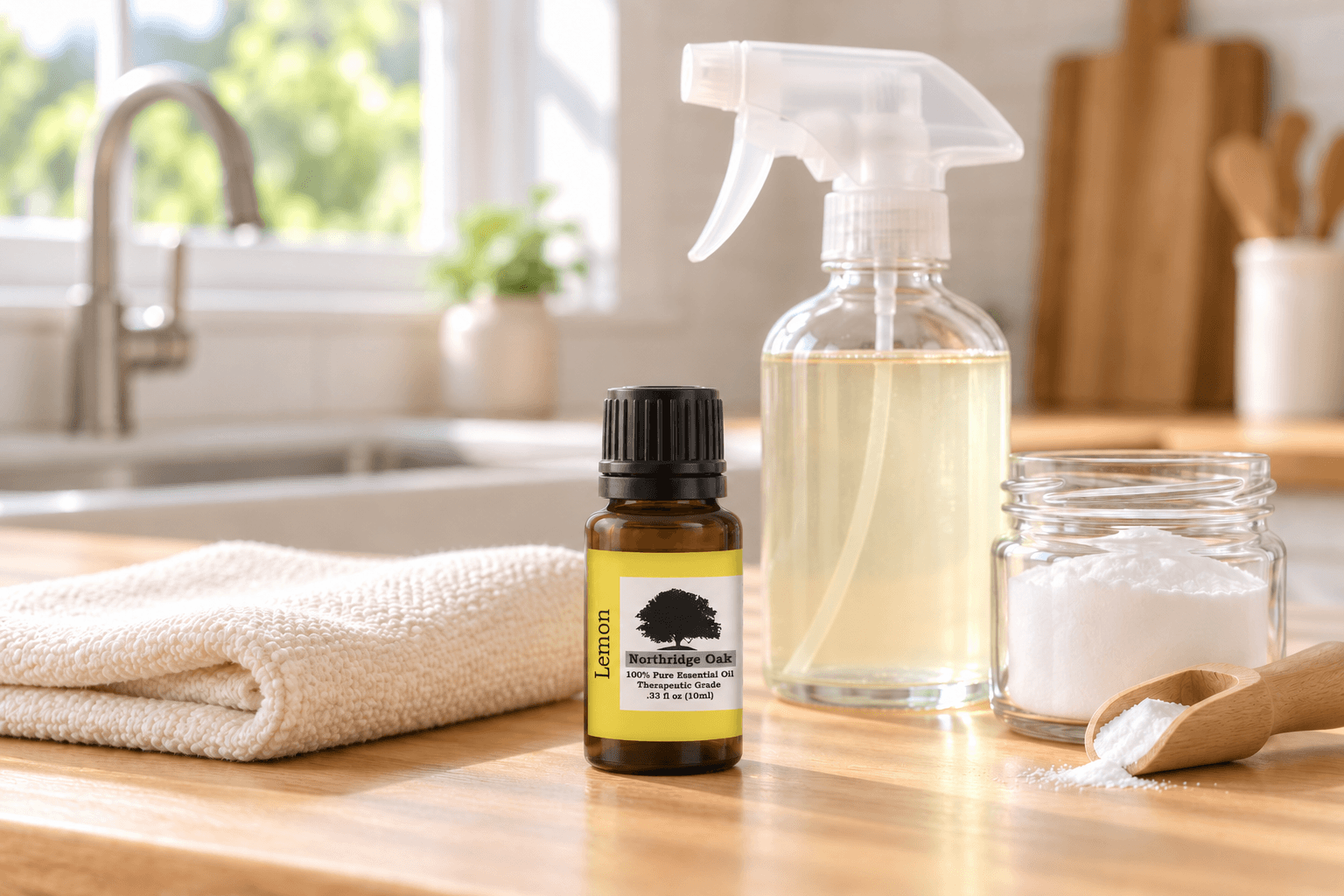 Lemon Essential Oil: Benefits, Natural Cleaning Recipes & Non-Toxic DIY Swaps