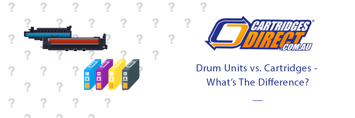Drum Units vs. Cartridges – What’s the difference?