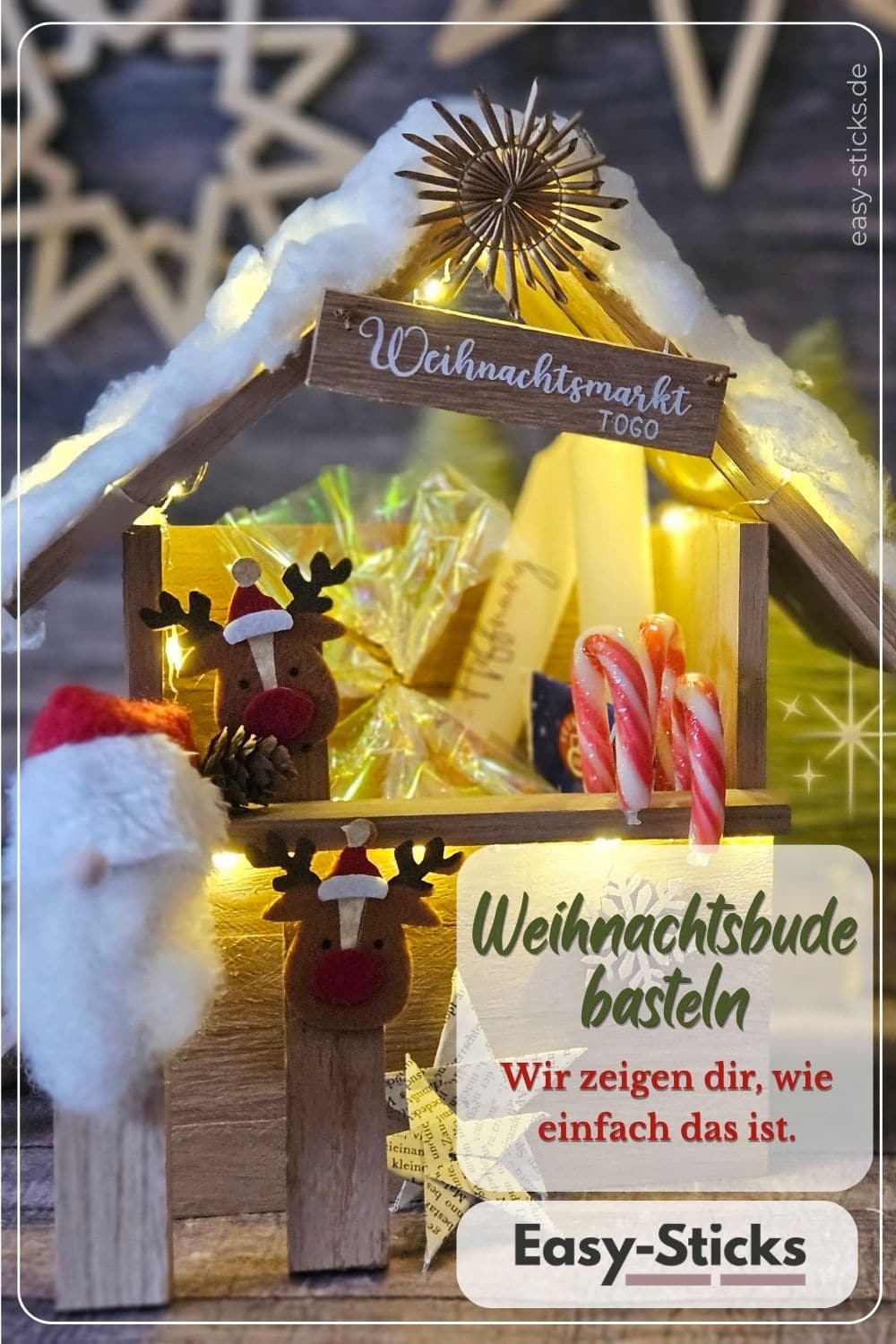 Weihnachtsmarkt basteln - wir zeigen dir wie einfach das ist