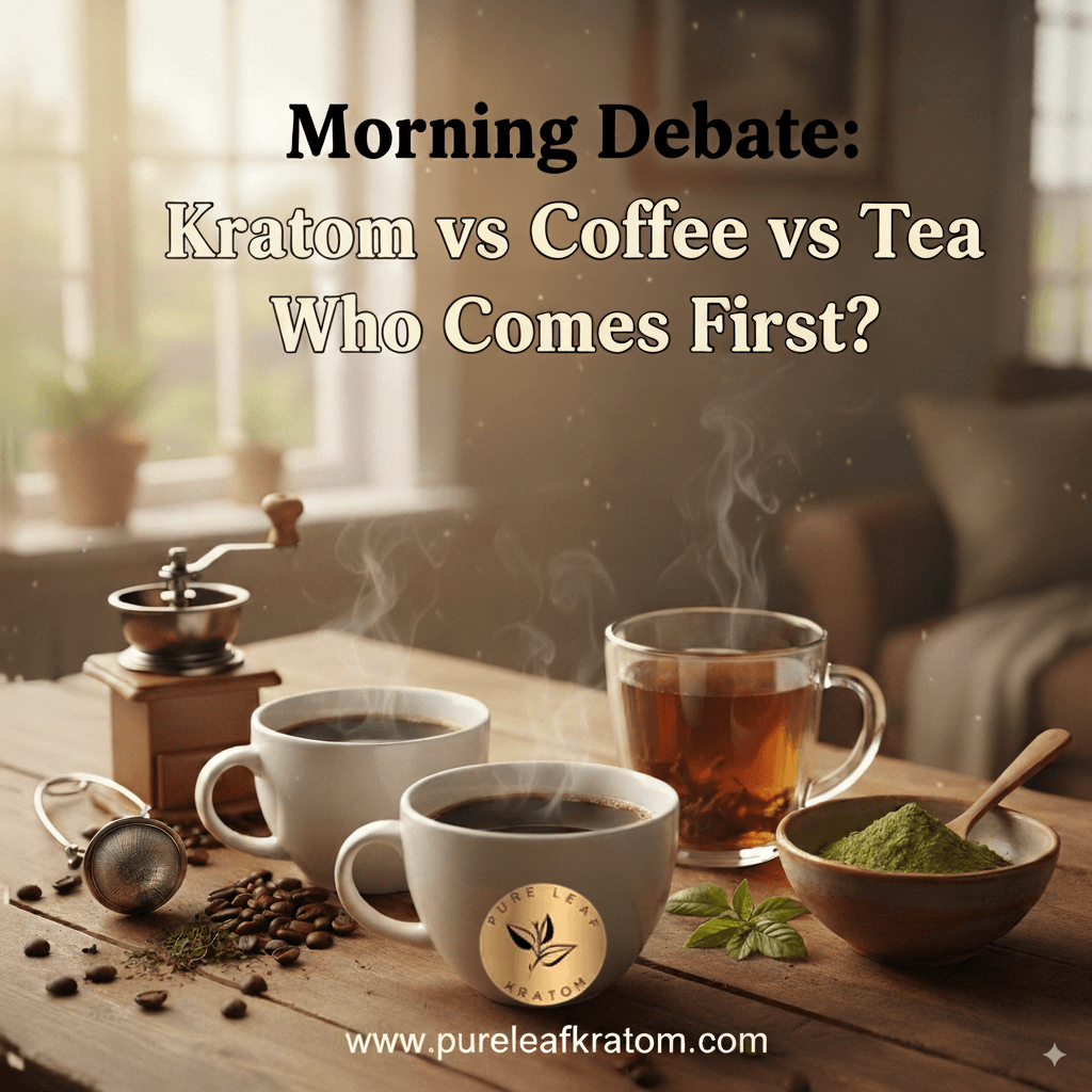 Morning Debate Kratom vs Coffee vs Tea Who Comes First?