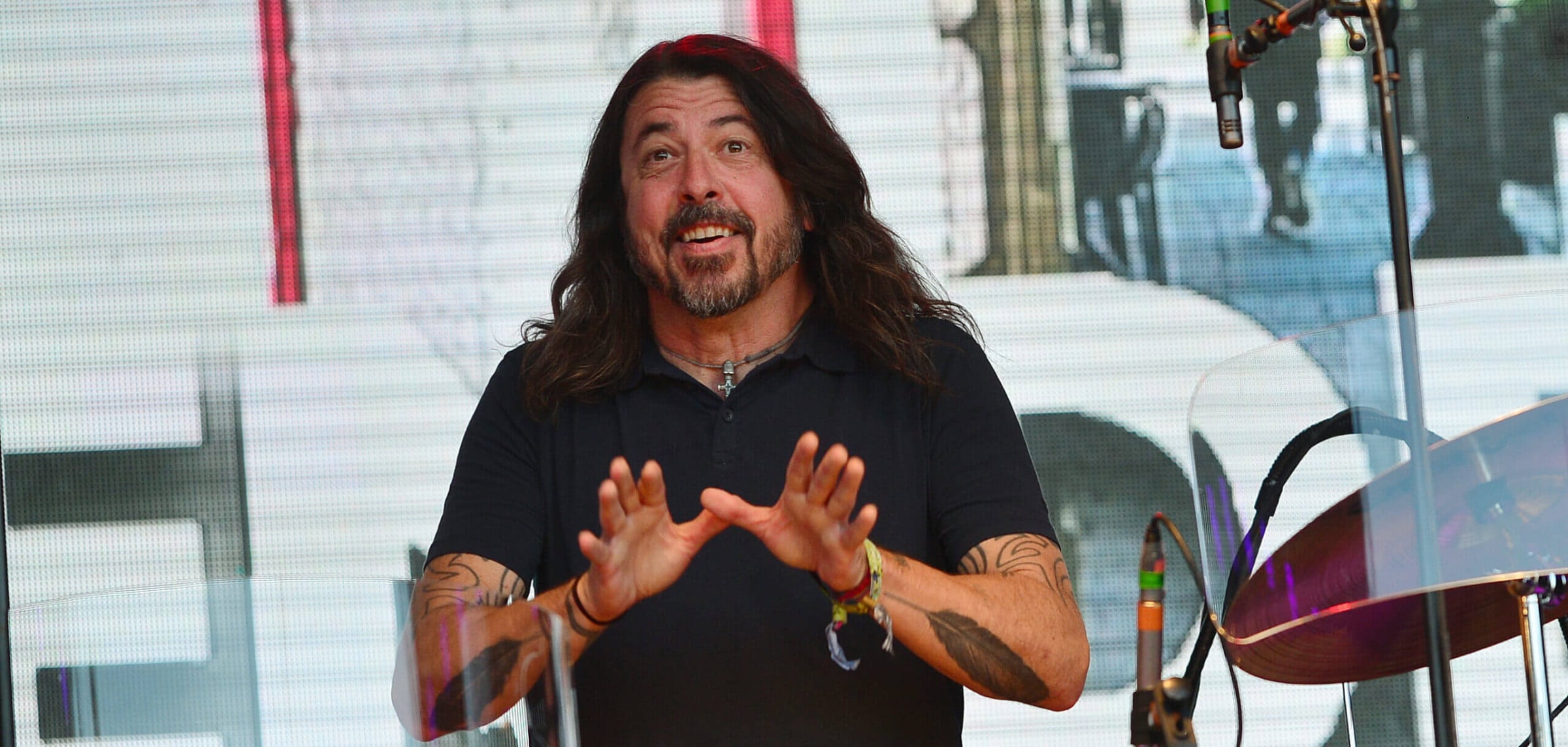 Dave Grohl and Jordyn Blum