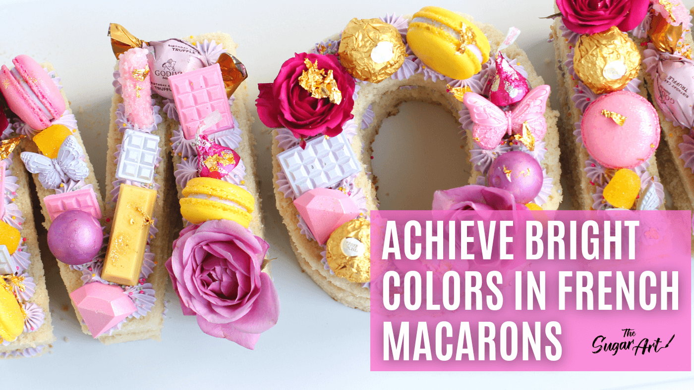 Achieve bright Colors In Macarons!