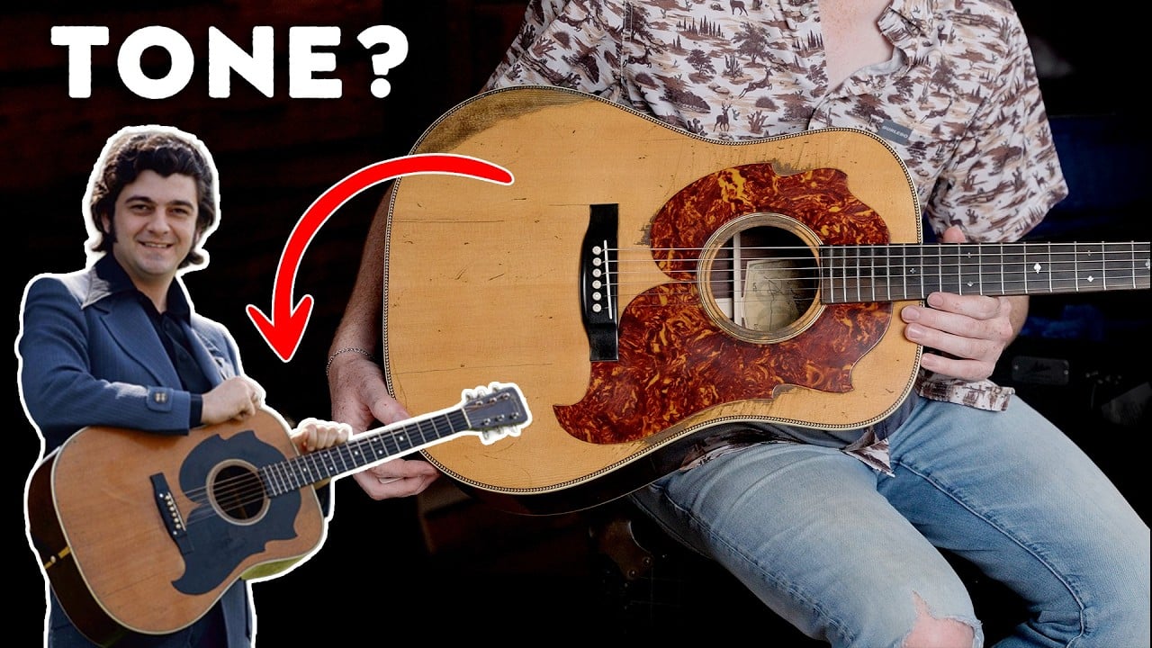 Larry Sparks Guitar Tribute: Atkin's Big-Guard Dreadnought, With a Catch