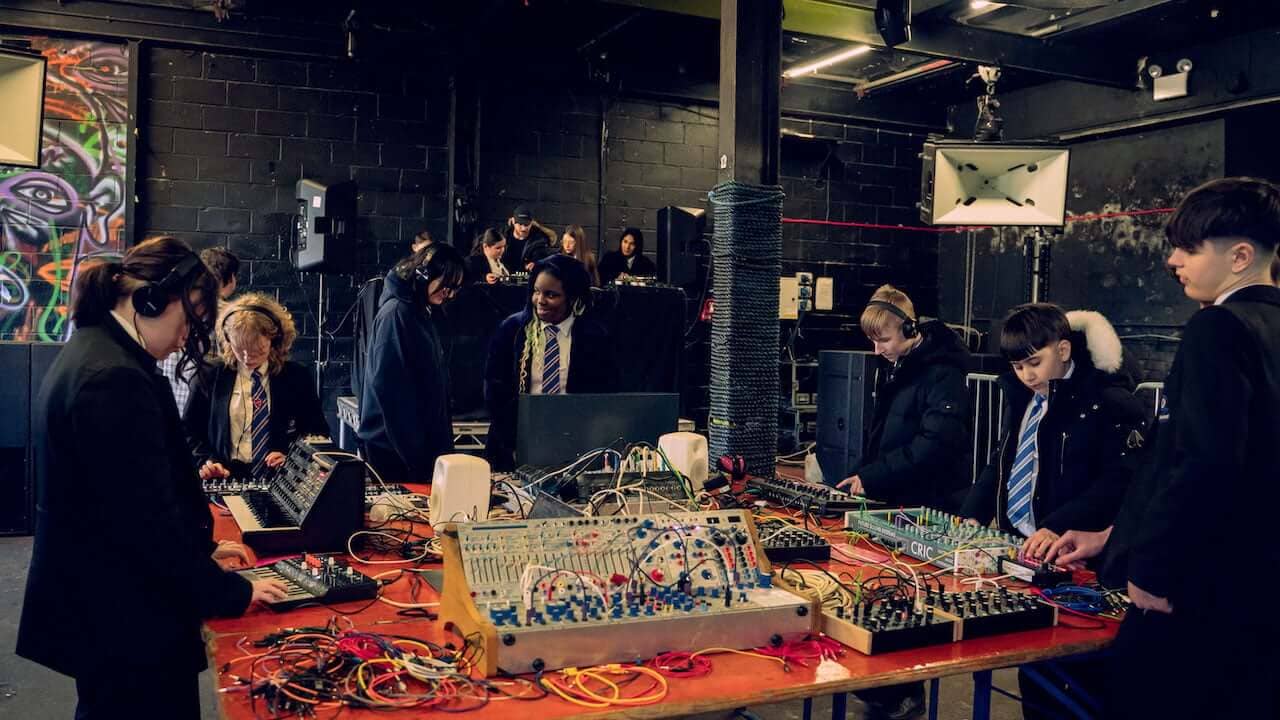 Electronic Music Club participants