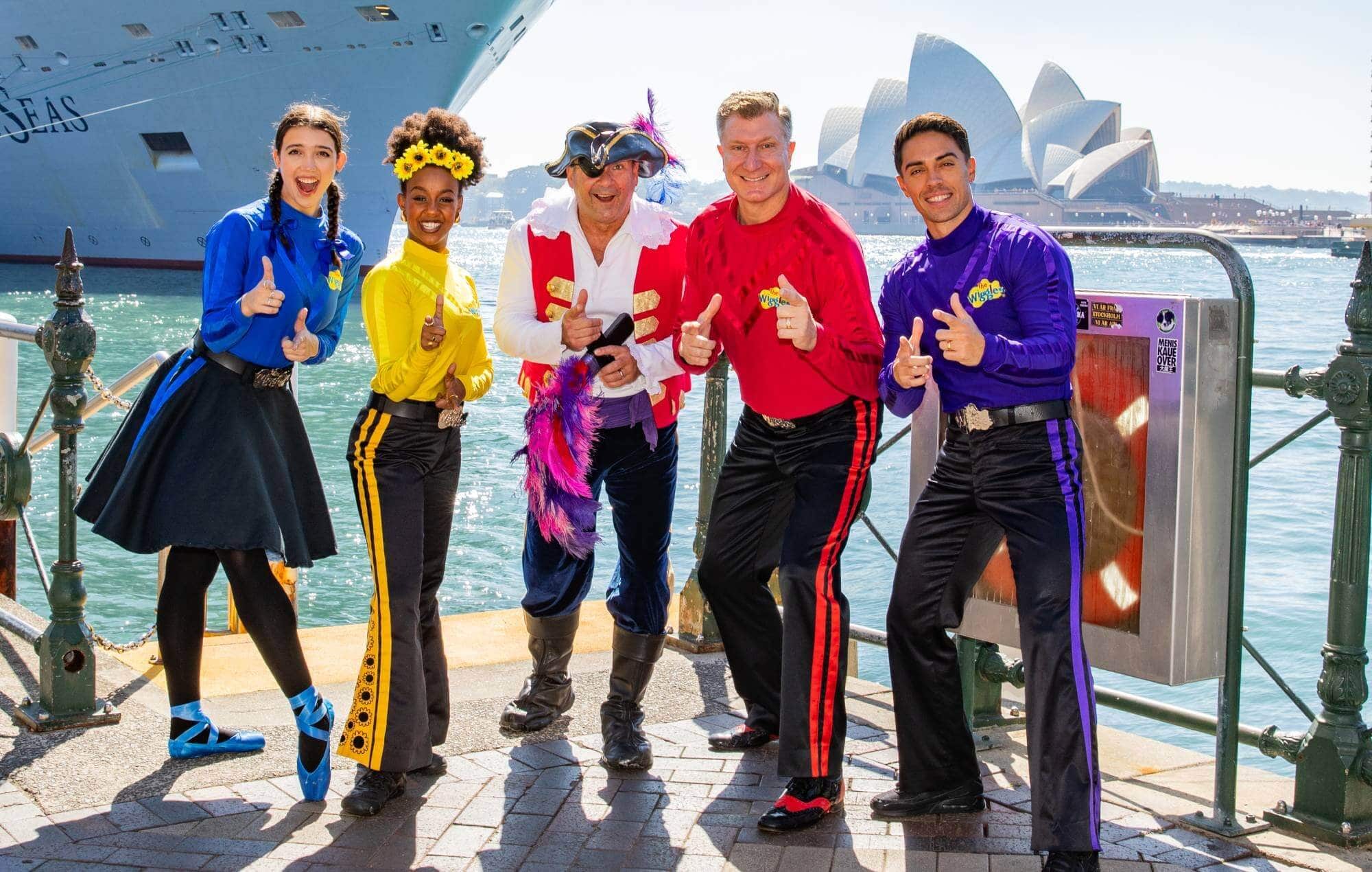The Wiggles performing