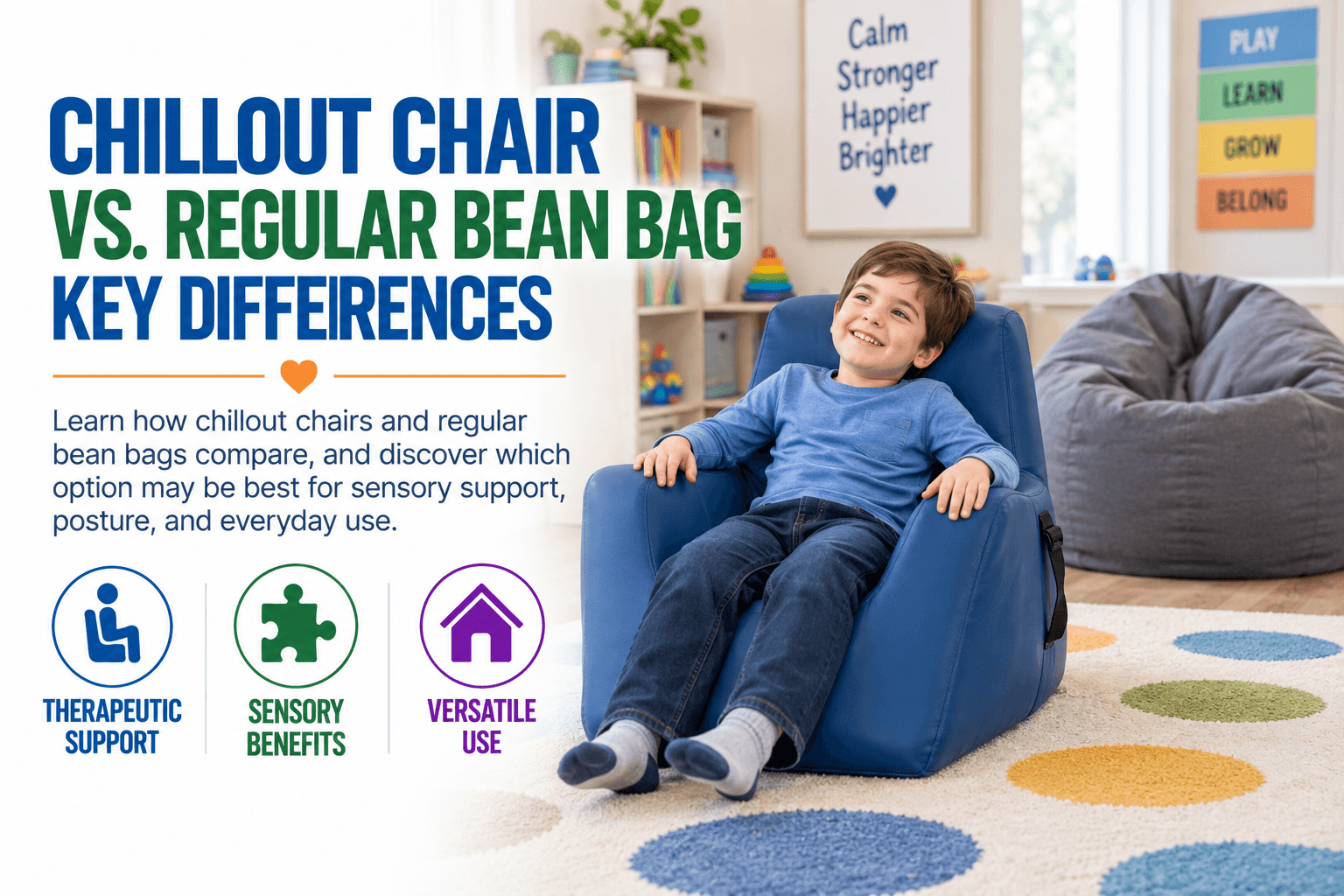 Chillout Chair vs Regular Bean Bag Key Differences