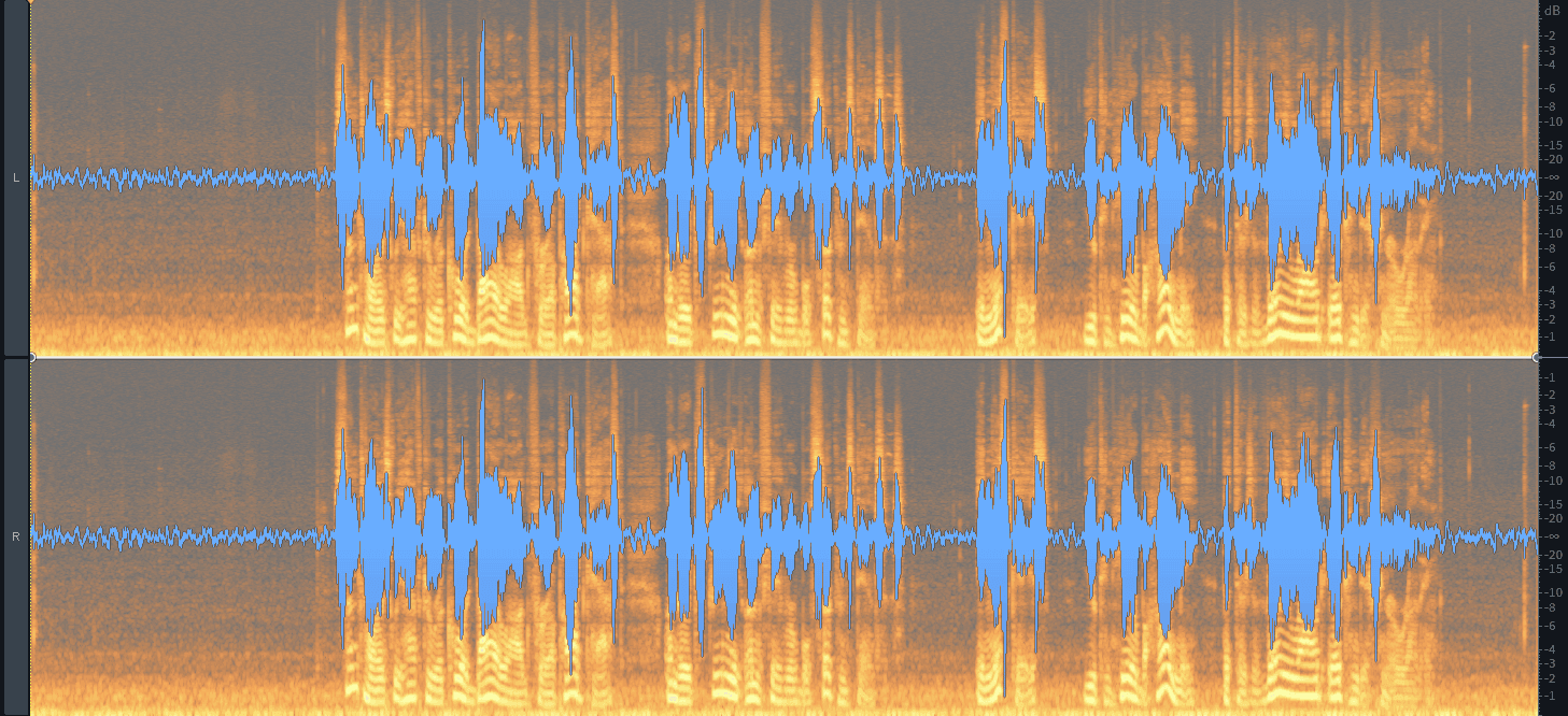 De-clipped waveform
