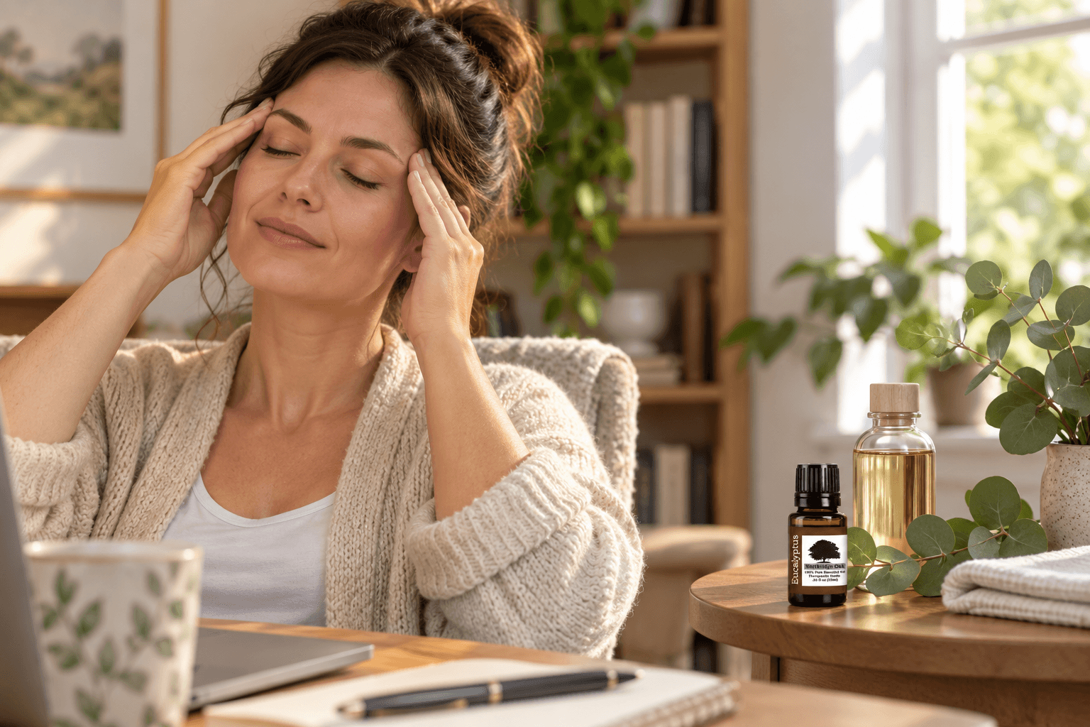 Eucalyptus Essential Oil for Headaches and Tension