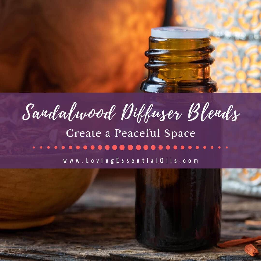 Sandalwood diffuser blends with sandalwood essential oil