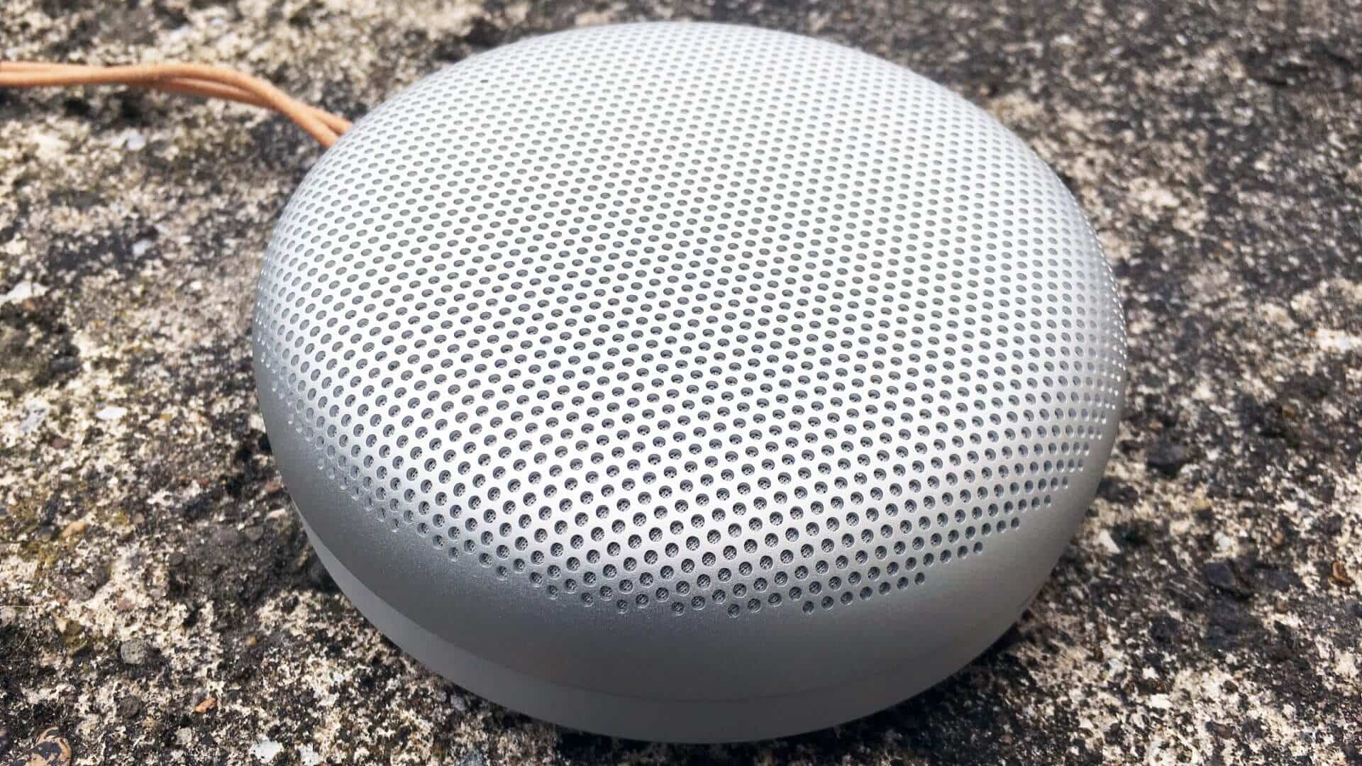 USB-C port for charging and connectivity on Bang & Olufsen Beosound A1 2nd Gen