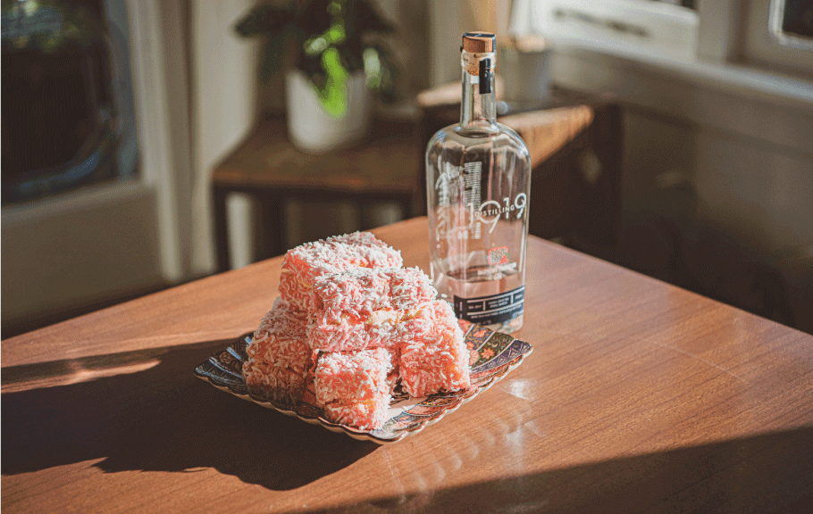 The Great Lamington Debate & A Pink Gin Bake