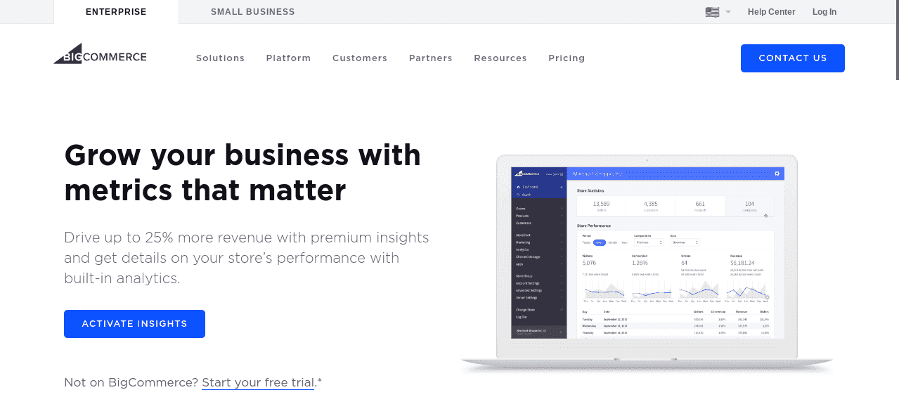 bigcommerce insights