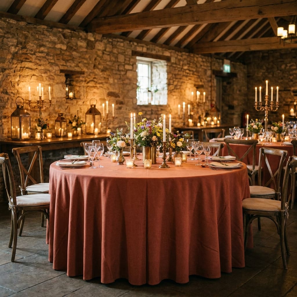 Who Sells Tablecloths in Bulk for a Hotel Ballroom?