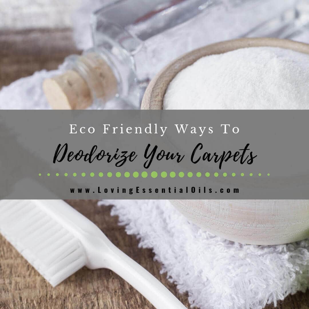 Carpet Deodorizer Powder With Baking Soda and Essential Oils