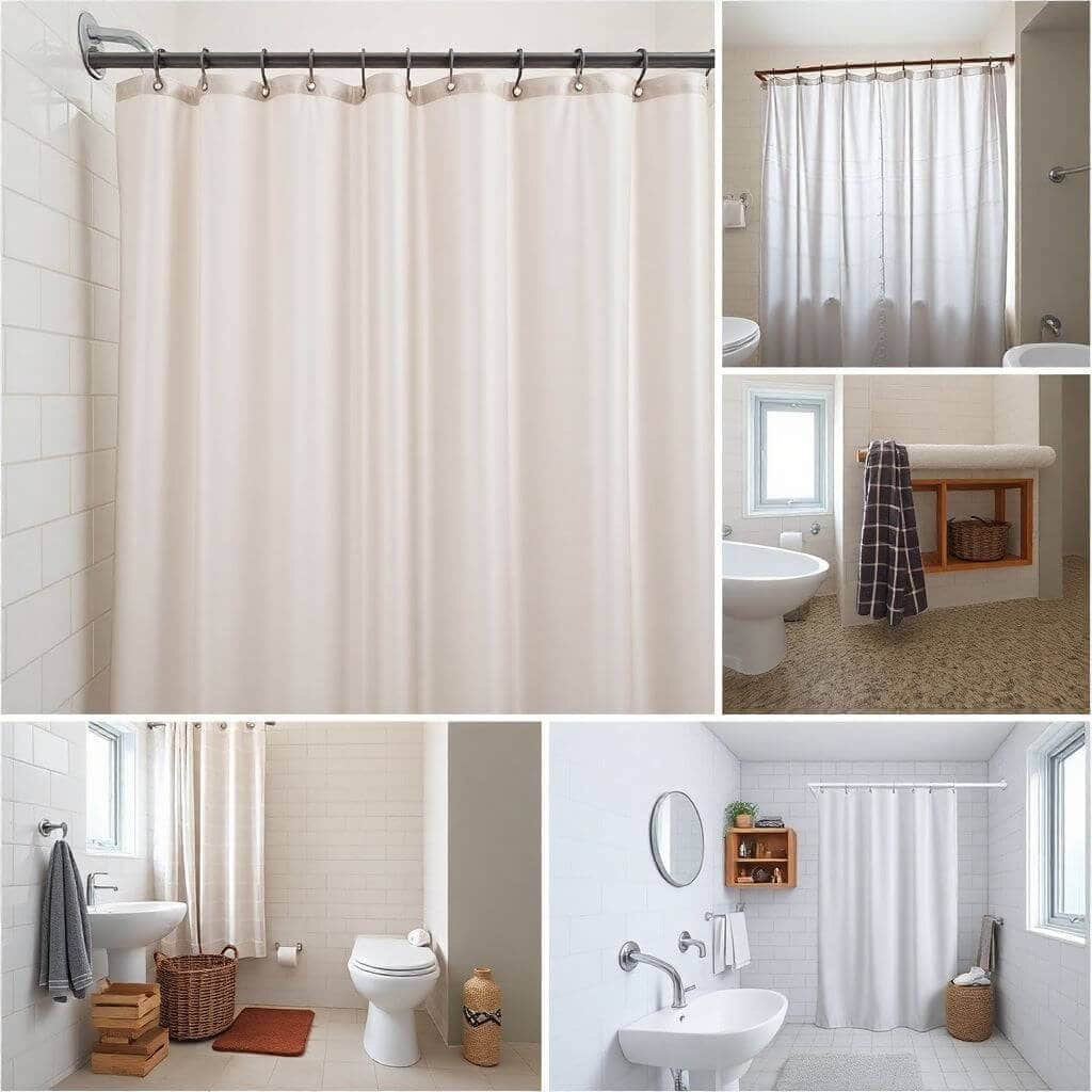 Vinyl Shower Curtains