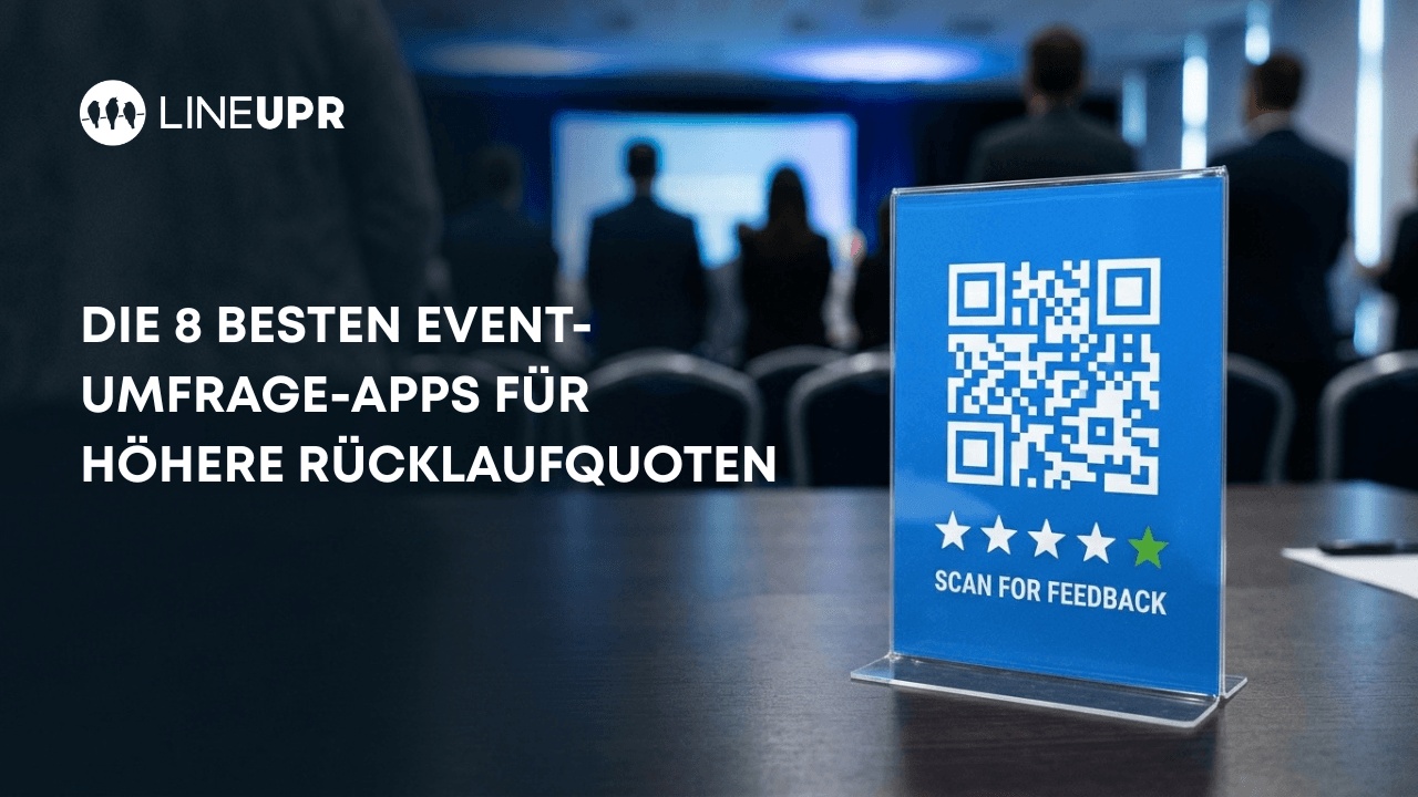 Die 8 besten Event-Umfrage-Apps für höhere Rücklaufquoten
