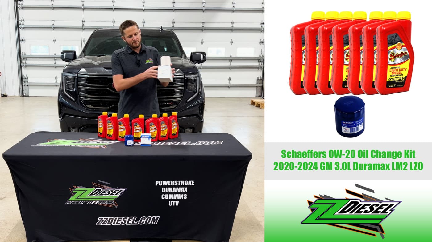 Schaeffers 0W-20 Diesel Oil Change Kit