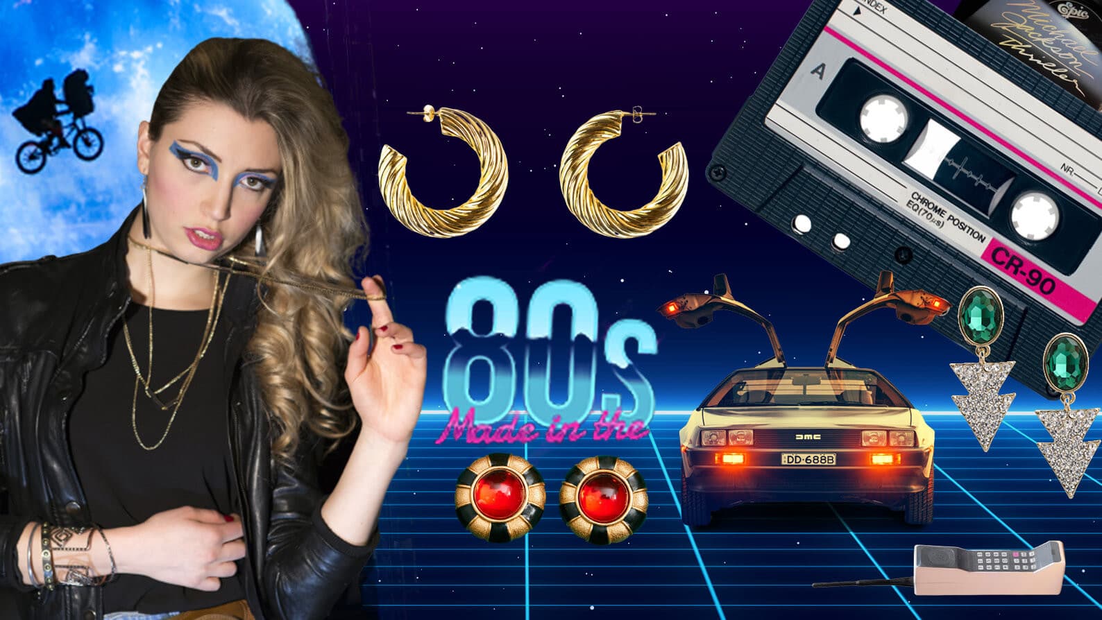 80s Earrings Styles & How To Wear Them Now