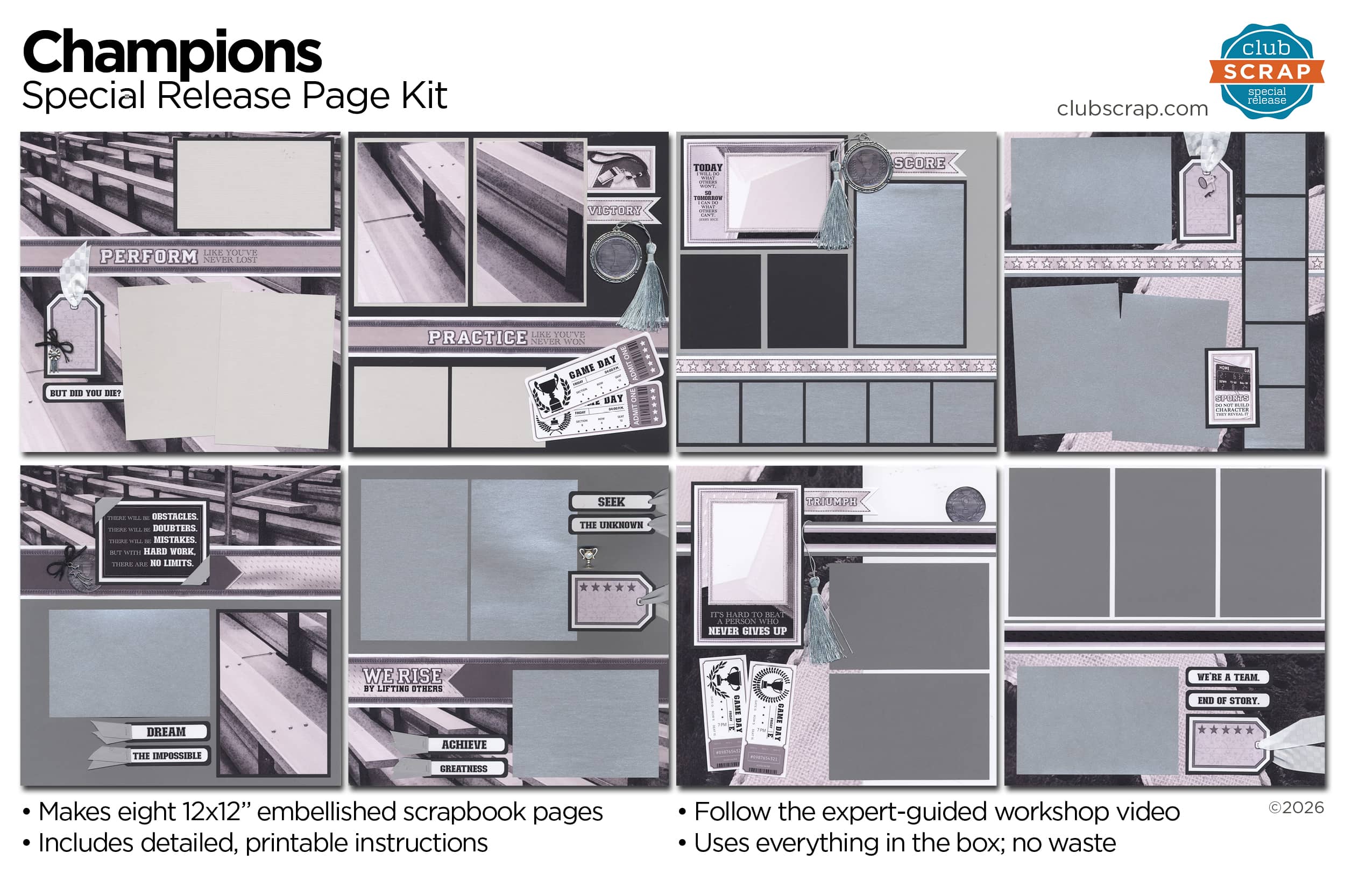 Champions Page Kit Graphic