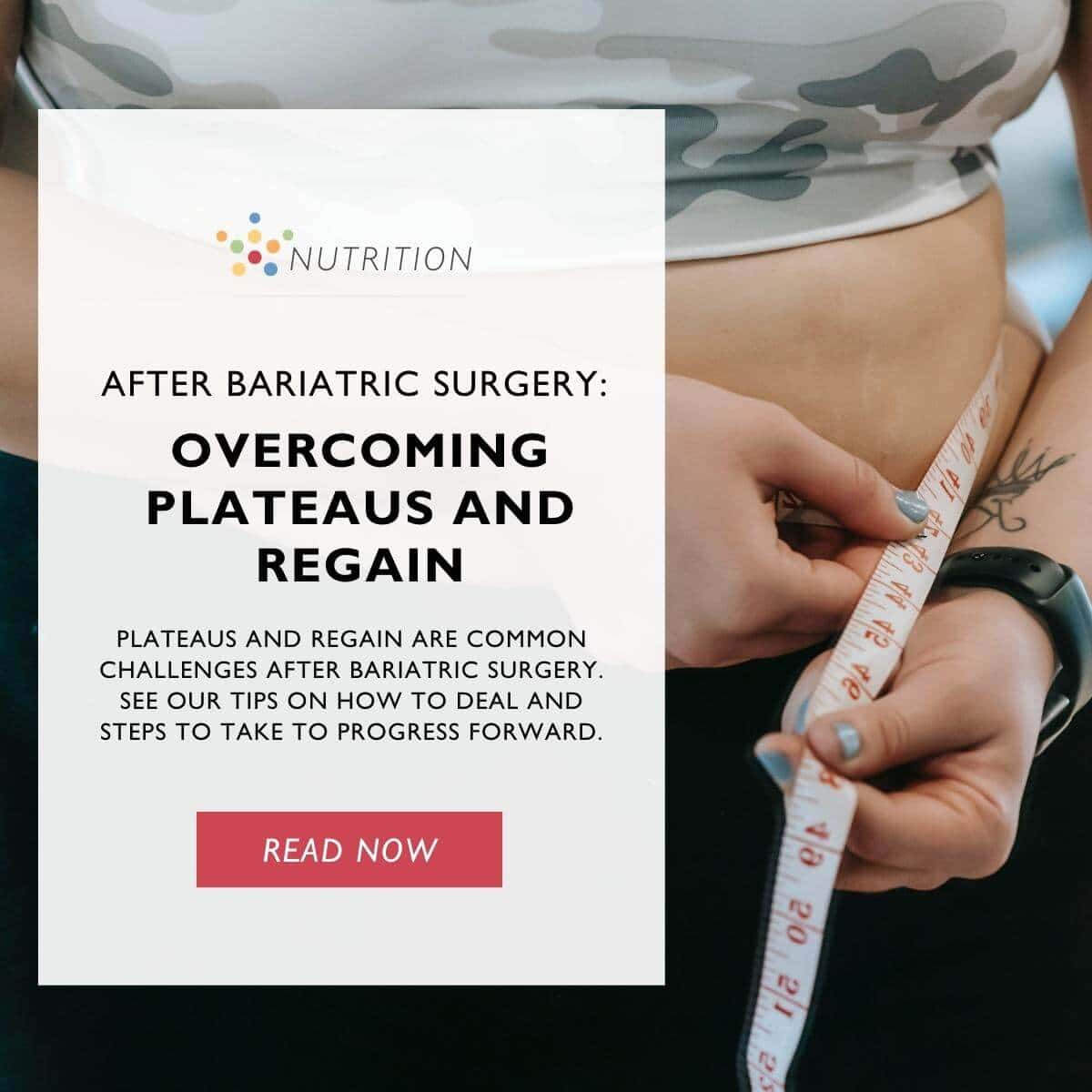 How to Restart: Overcoming Plateaus and Weight Regain After Bariatric Surgery