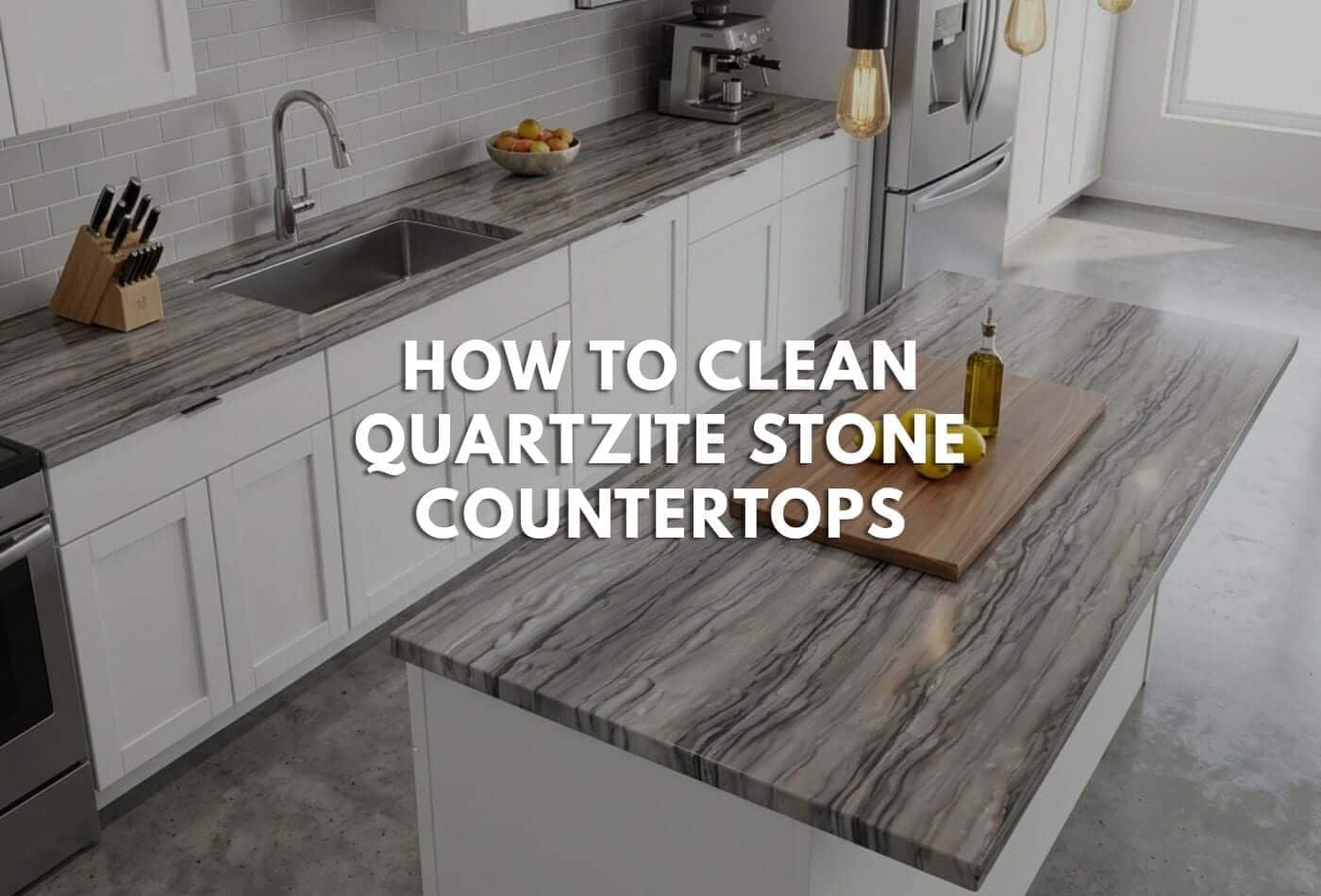 How to Clean Quartzite Stone Countertops