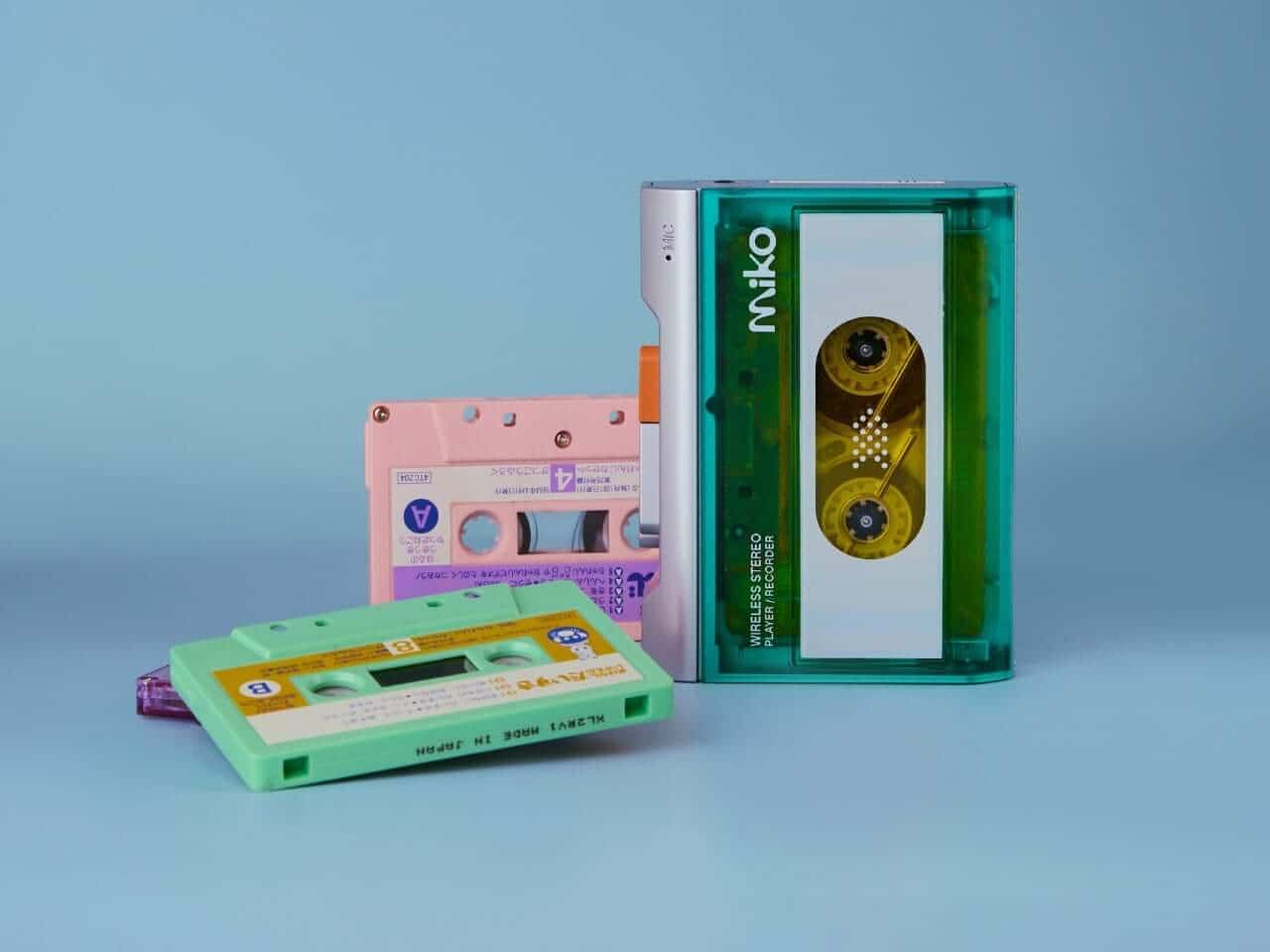 Gadhouse Miko cassette player with translucent front