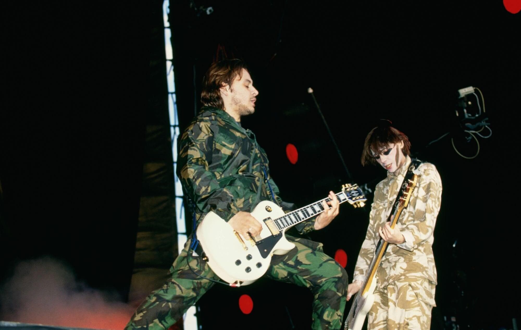 Manic Street Preachers at Reading Festival in 1994