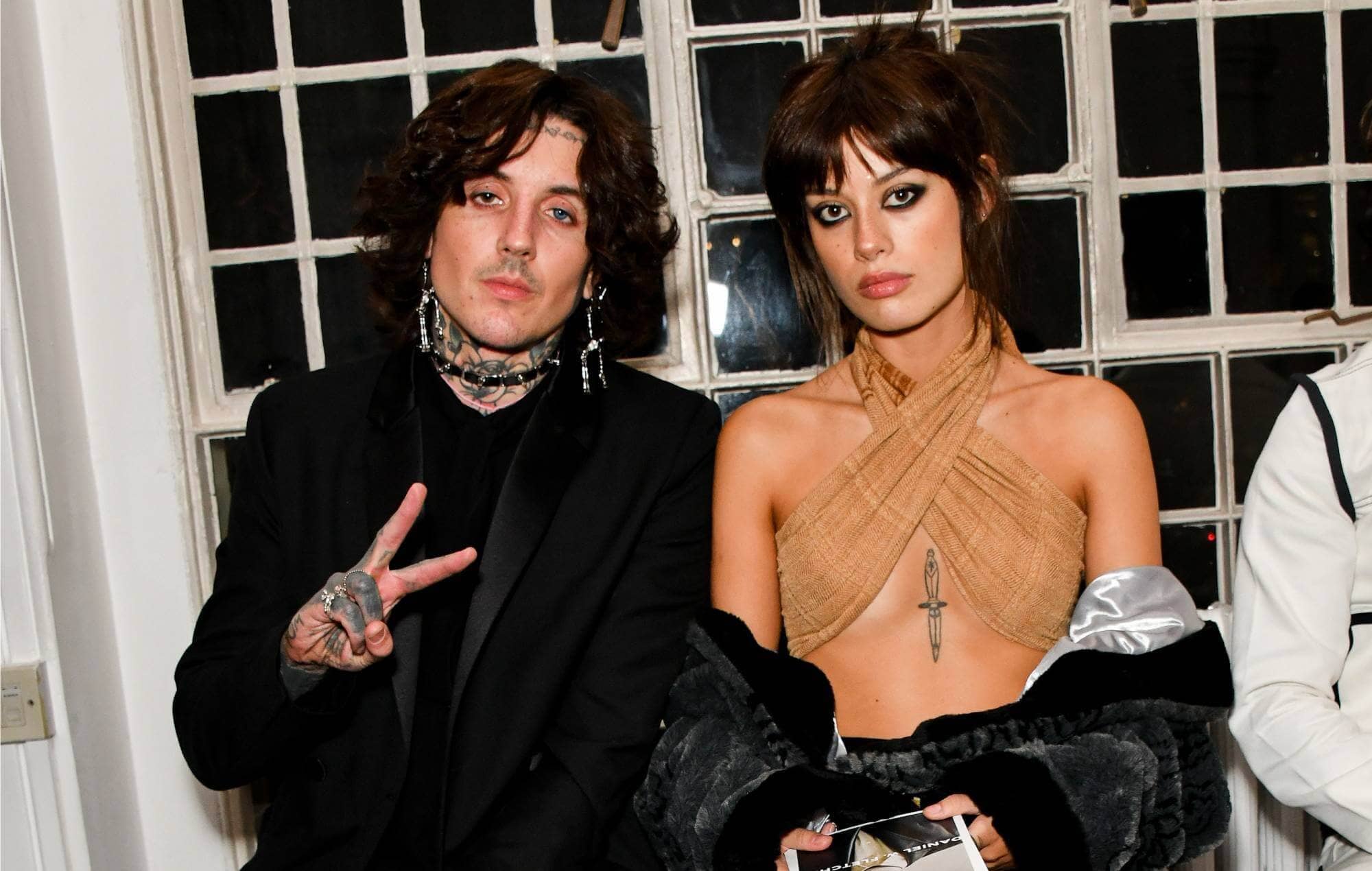 Oli Sykes and Alissic excitedly reveal twin pregnancy