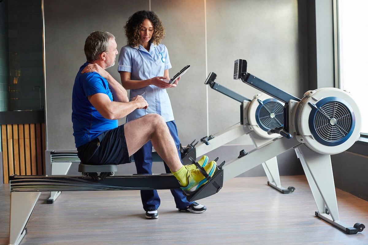Injury recovery and rehab through rowing