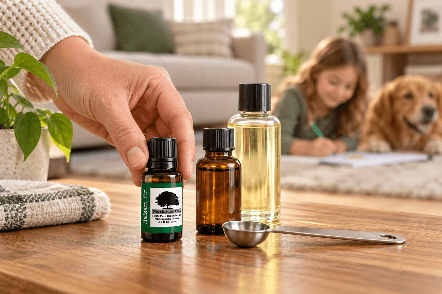 Balsam Fir Essential Oil Safety: Dilution, Kids and Pets