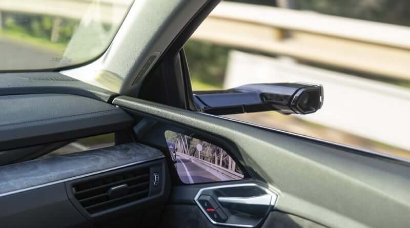 Rétroviseur numerique intelligent Audi e-tron