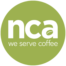 NCA logo featuring white lowercase letters nca on a circular green background.