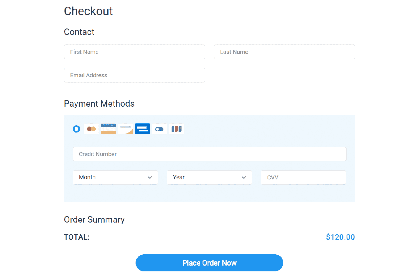SamCart checkout
