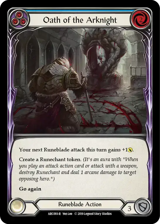 Oath of the Arknight (blue)