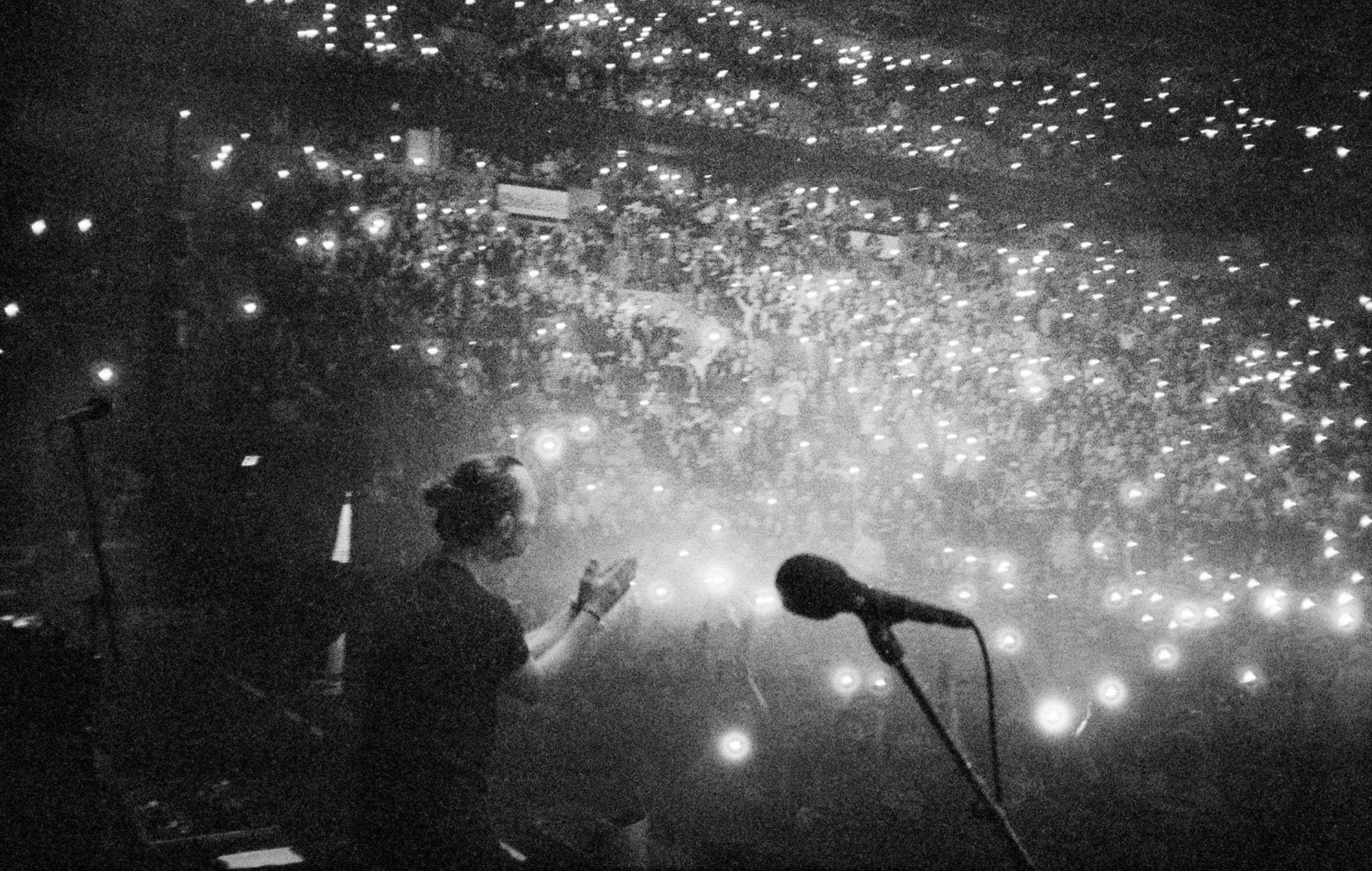 Thom Yorke on stage with Radiohead in new book 'How To Disappear Completely'