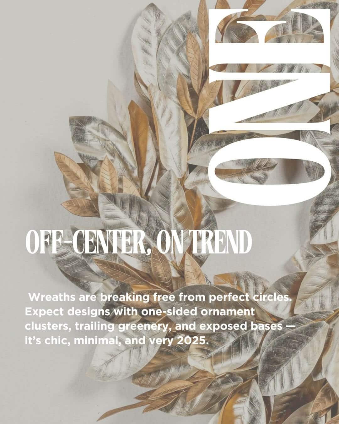 CHRISTMAS WREATH TRENDS FOR 2025
