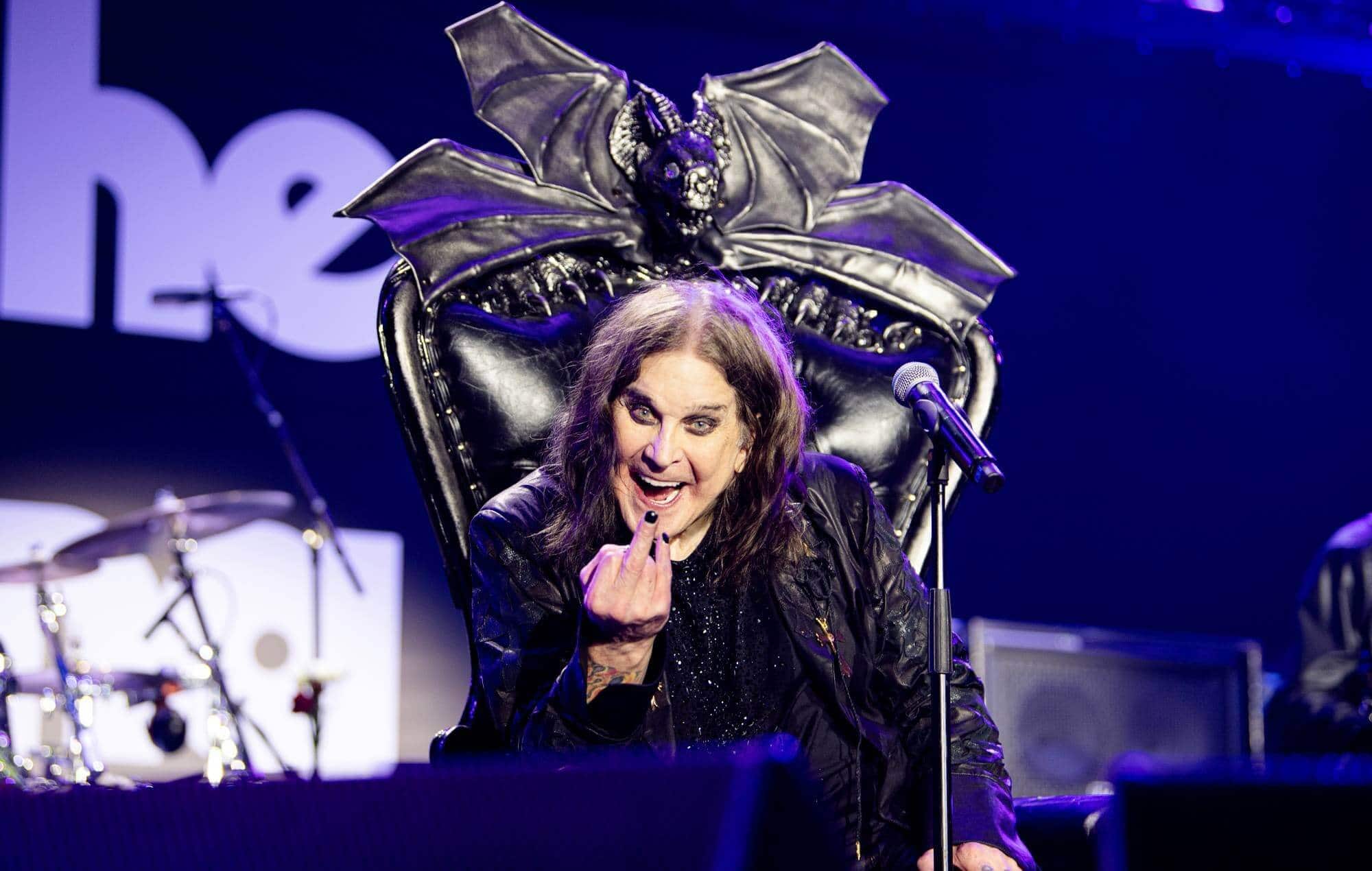 Ozzy Osbourne at Black Sabbath's 'Back To The Beginning' in Birmingham. Credit: Ross Halfin