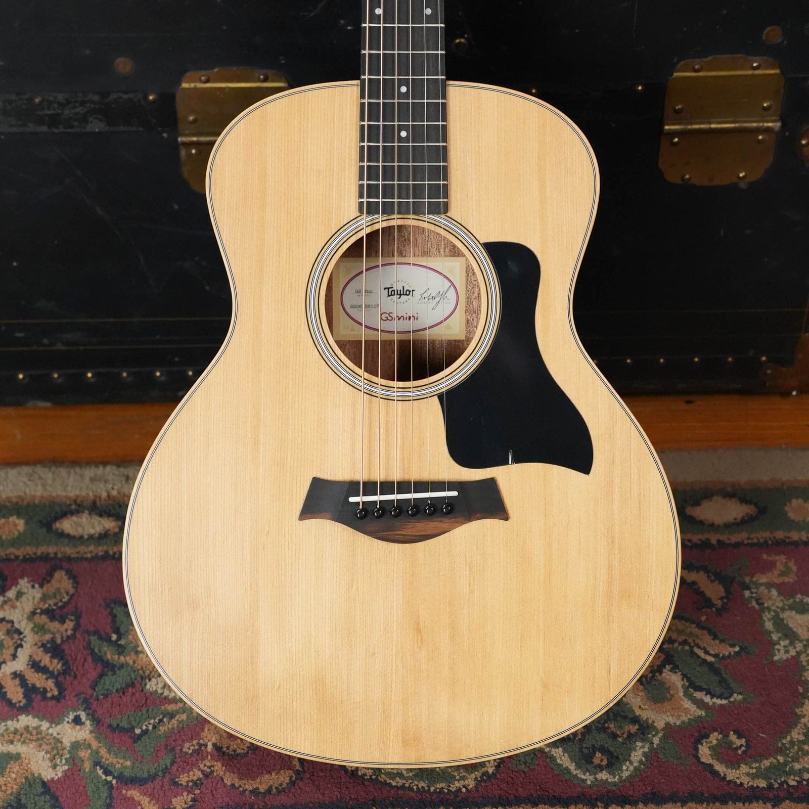 Taylor GS Mini Sapele with a solid Sitka spruce top, the entry model in the GS Mini line