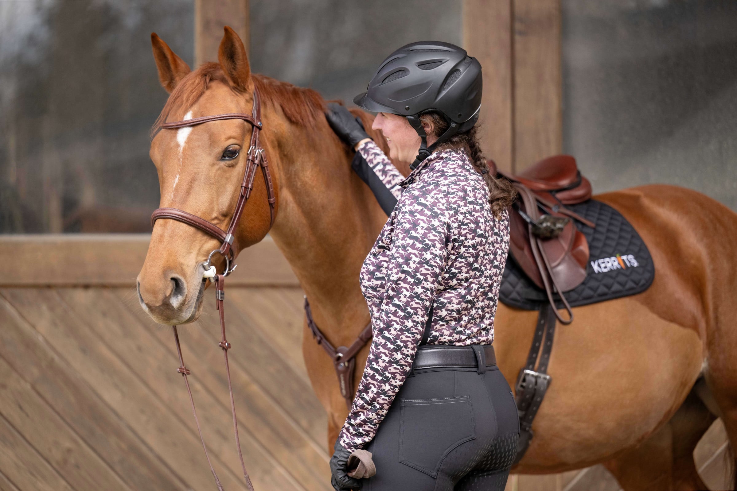 Follow along our horseback riding goal-setting challenge with top event rider Jessica Heidemann.