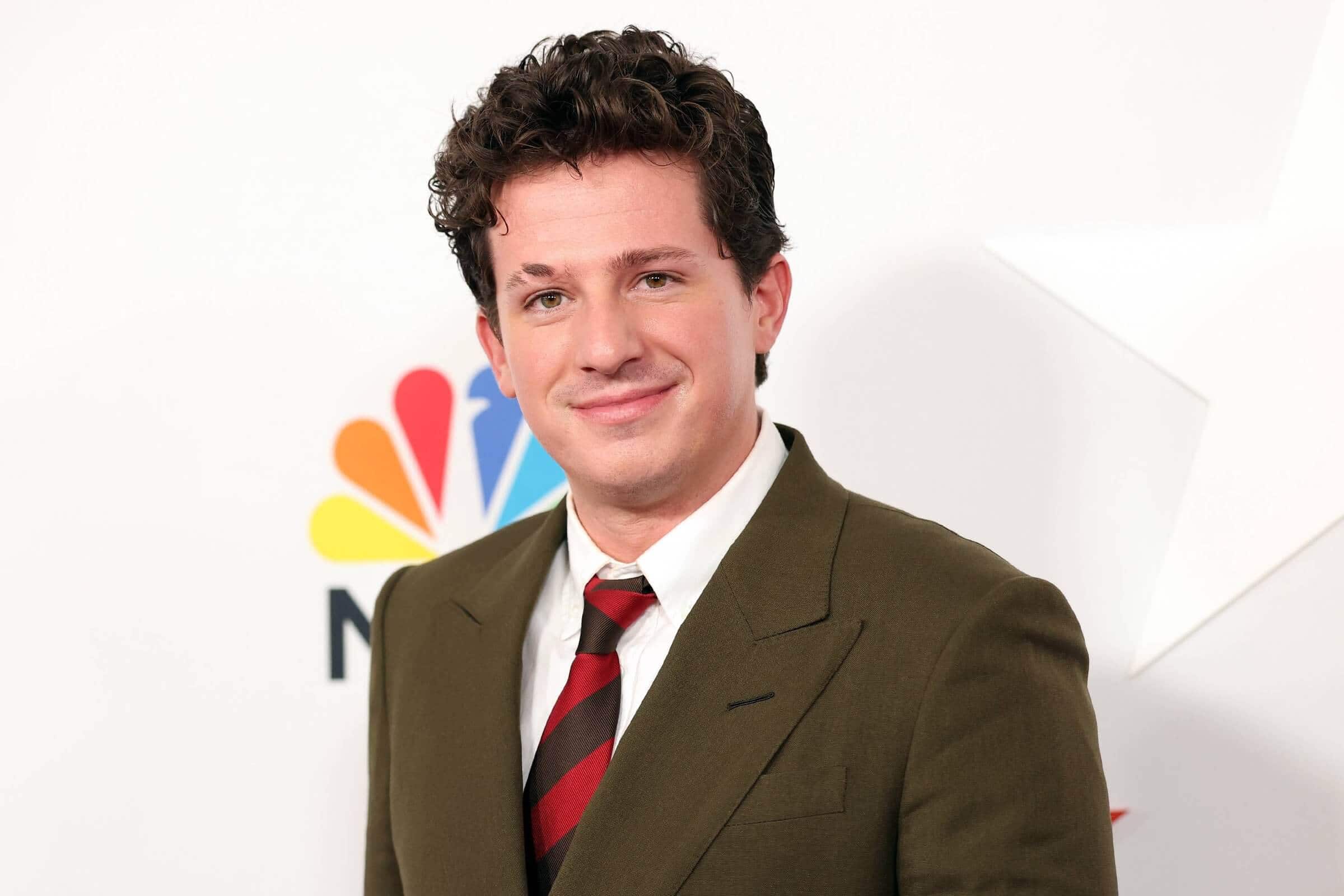 Charlie Puth performing on stage