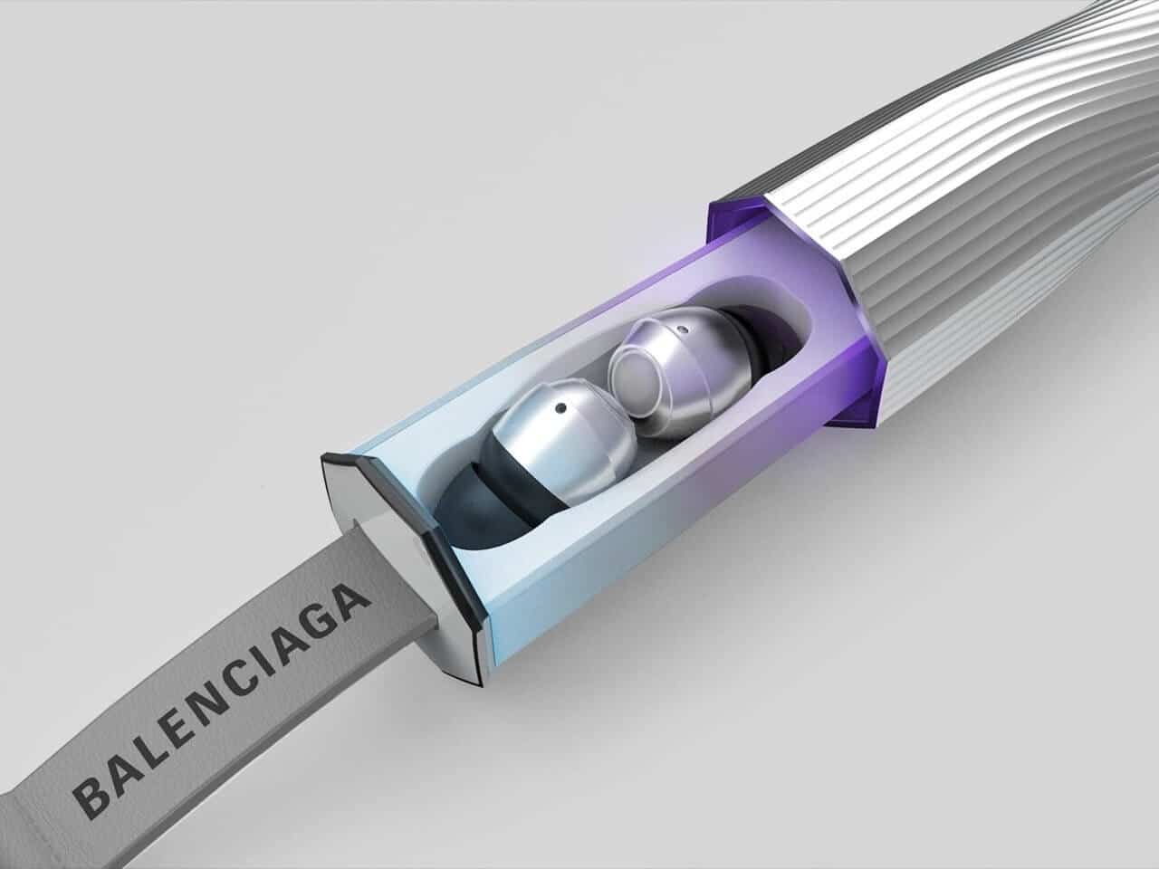 Balenciaga Sculptural Earbuds Concept Blurs the Line Between High-Fashion and Tech