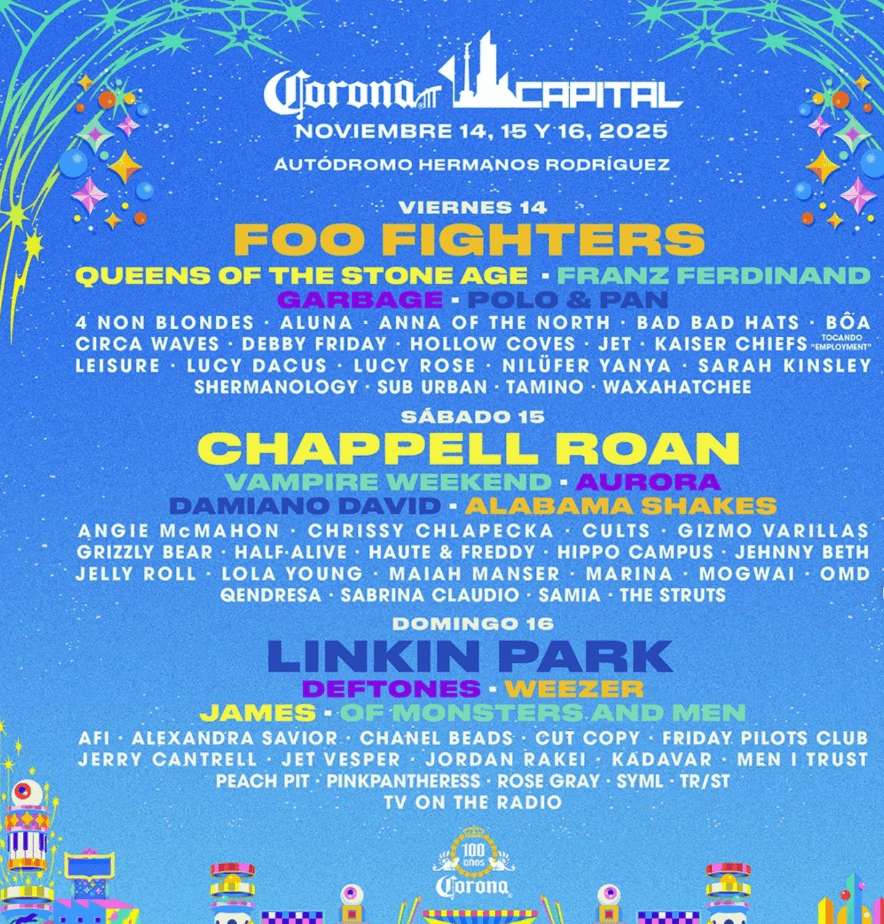 Corona Capital Festival Lineup