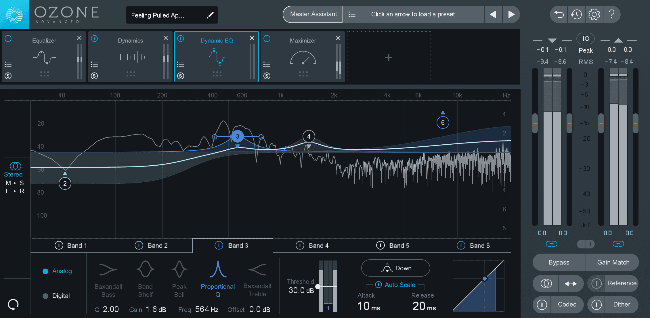 Ozone Dynamic EQ
