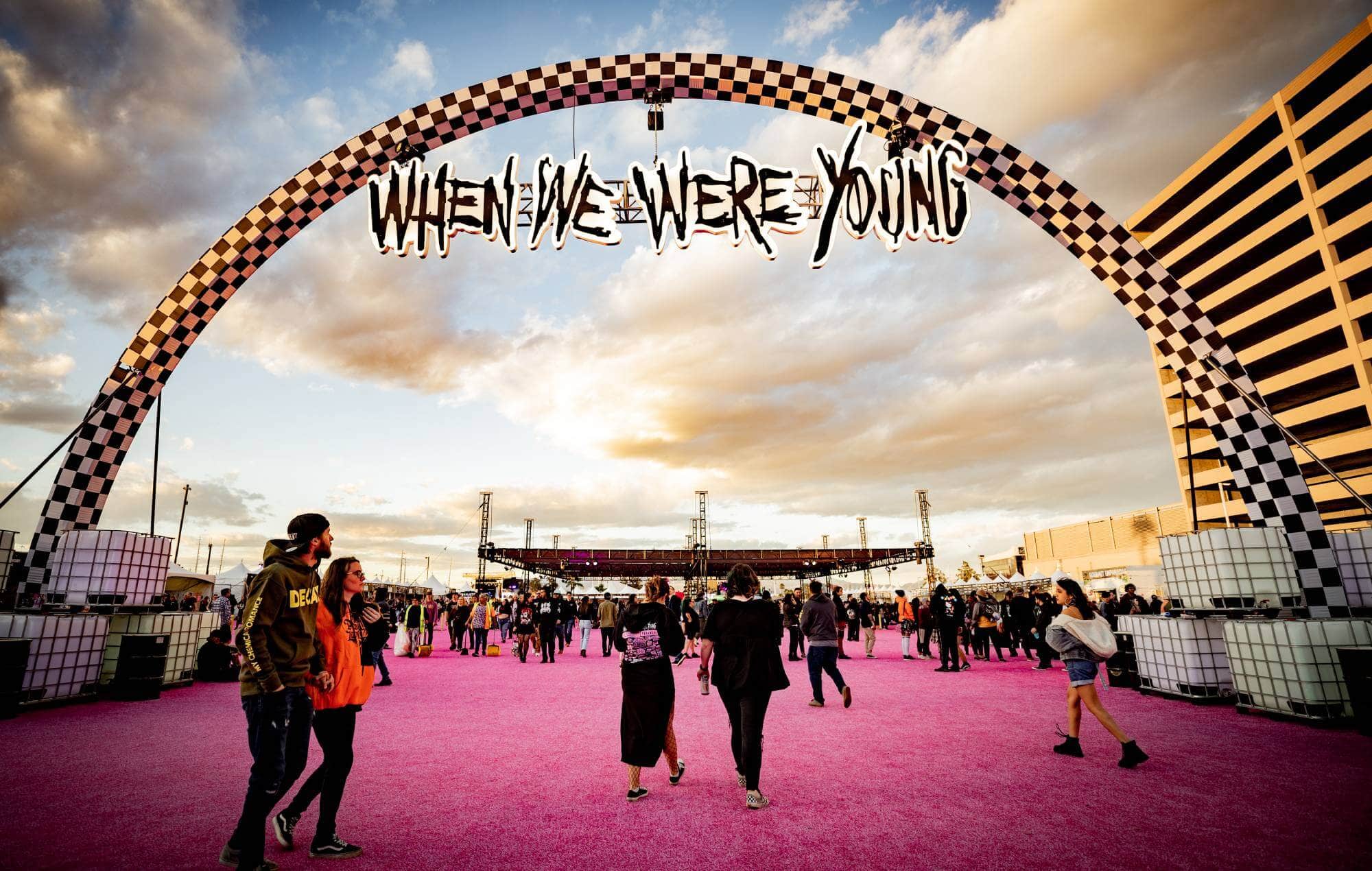The iconic When We Were Young Festival in full swing